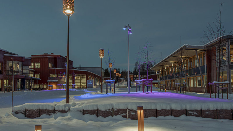 Regnbågsallén i Luleå